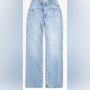 Abercrombie & Fitch Light Blue 90s Relaxed Fit High Rise Curve Women's Jeans